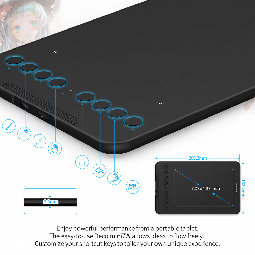 Deco Mini 7 Wireless — XPPEN US