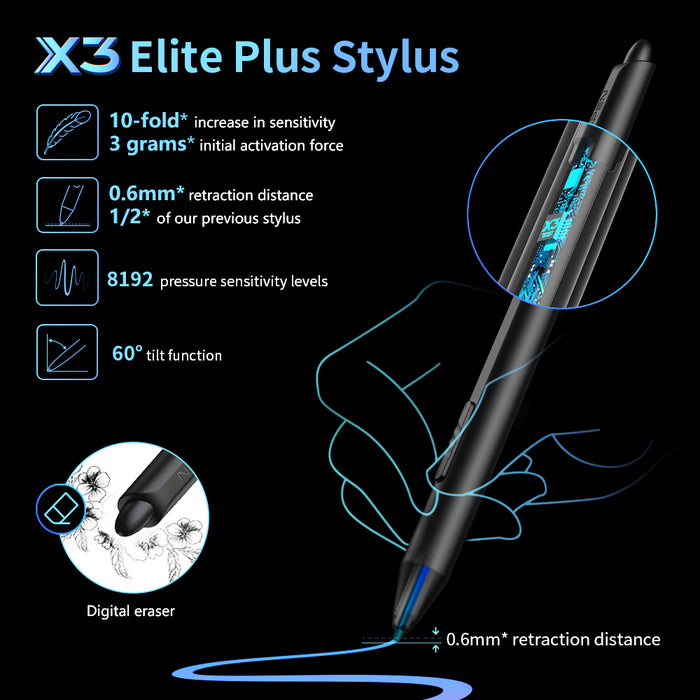 X3 Elite Plus Stylus